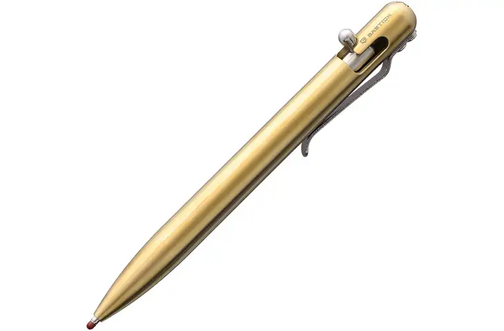 Bastion Bolt Action Pen Brass